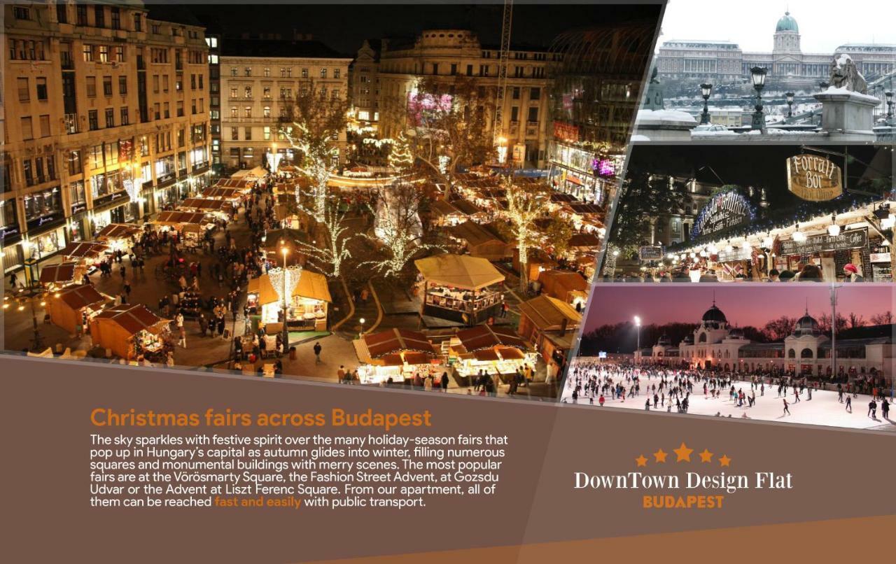 Downtown Design Flat Budapeste Exterior foto