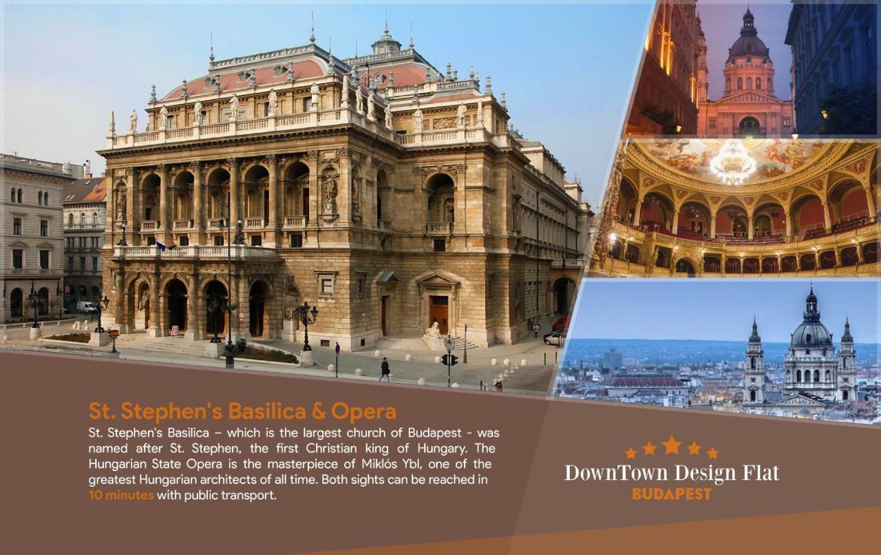 Downtown Design Flat Budapeste Exterior foto